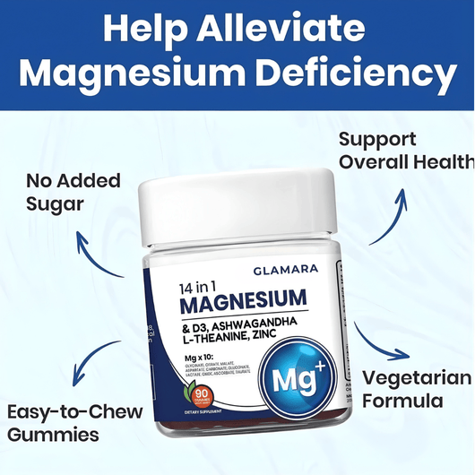 Glamara 14-IN-1 Magnesium Complex Gummies