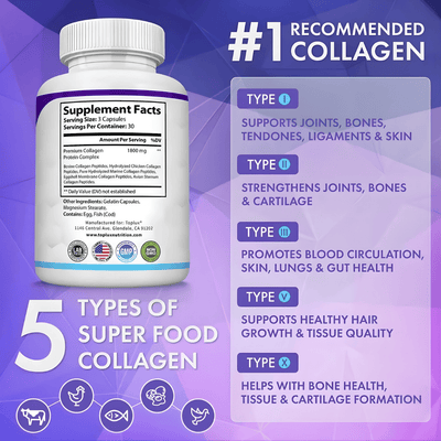 GLAMARA 5-IN-1 Multi Collagen Peptides