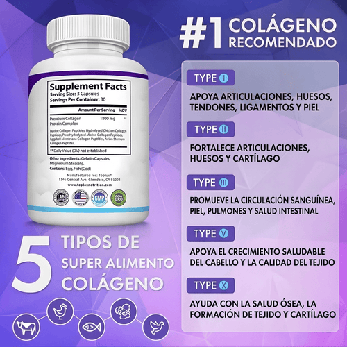 Colágeno Multitipo 5-en-1