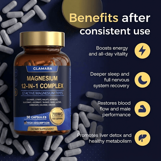 Glamara 12 IN 1 Magnesium Complex